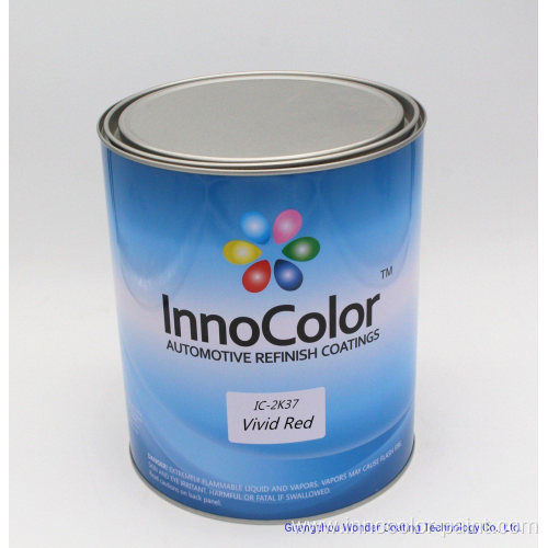Innocolor Automotive Refinish Paint 1K Solid Colors Transoxide Red